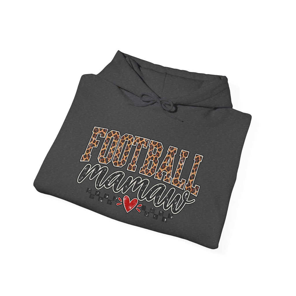 Football mamaw Hooded Sweatshirt