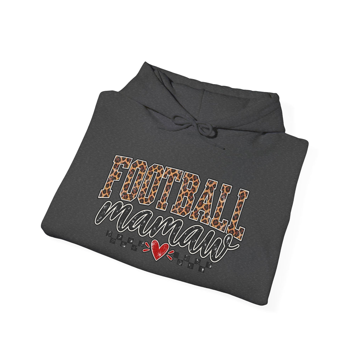 Football mamaw Hooded Sweatshirt