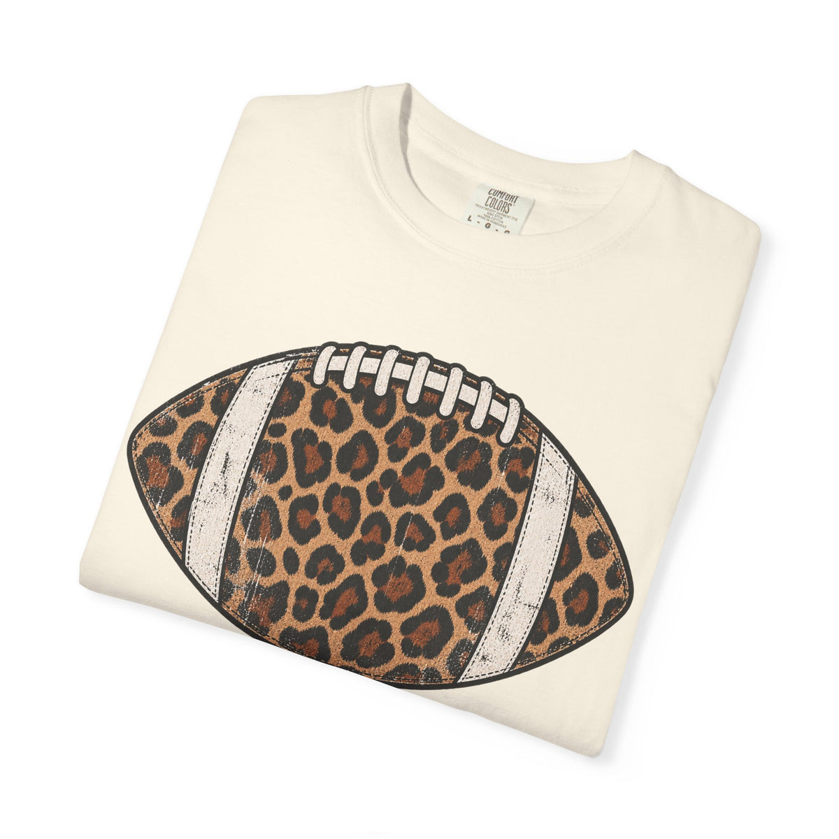 Cheetah Print Football Tee
