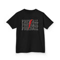 Football Lightning Bolt Youth Tee