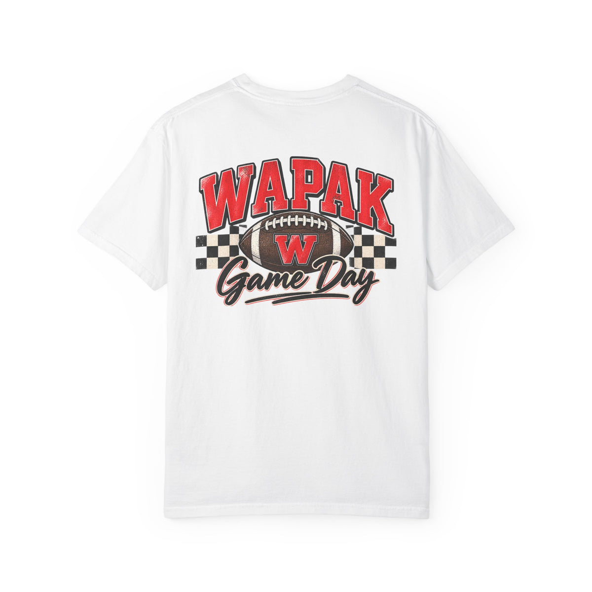 Wapak football graphic T-shirt