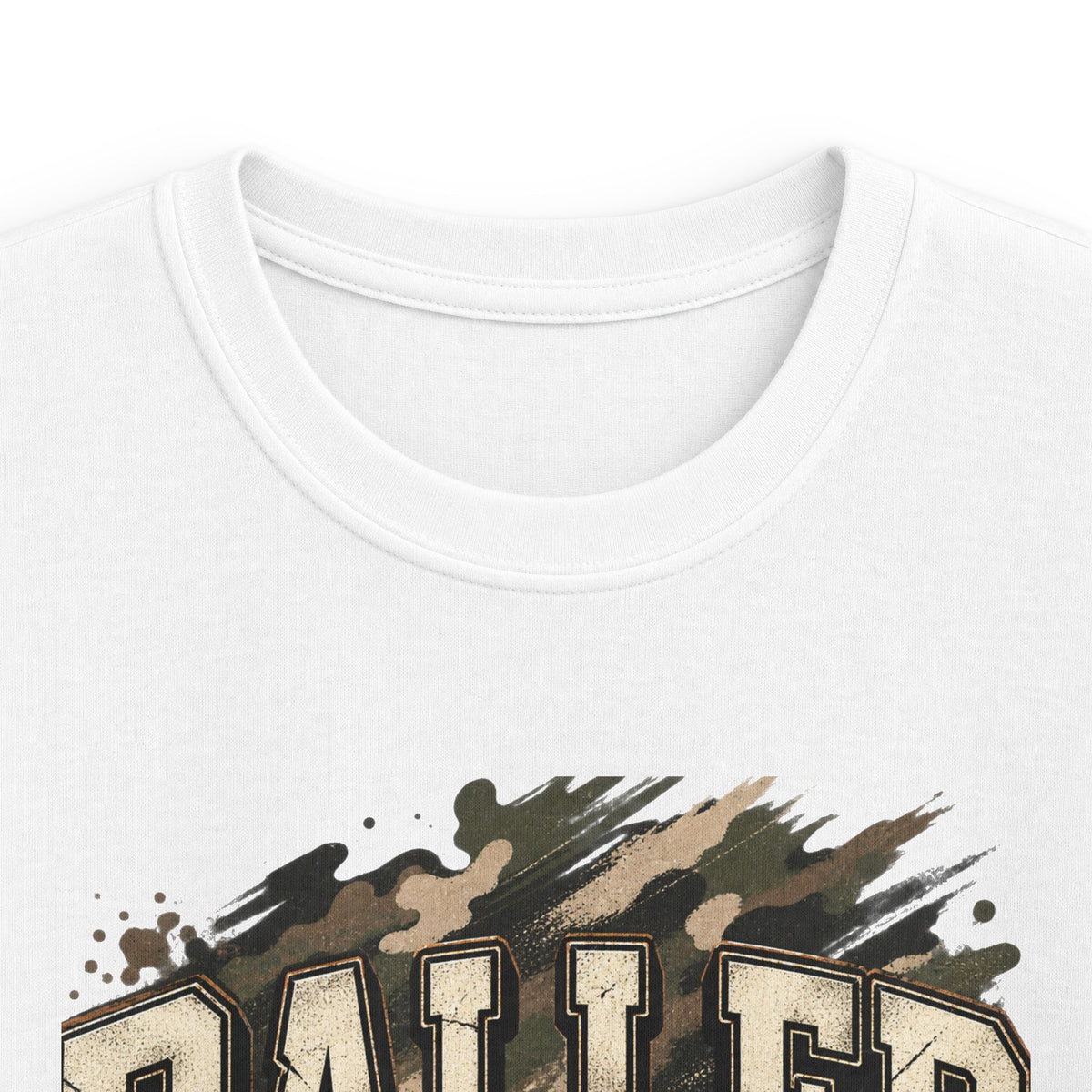 Youth football baller tee
