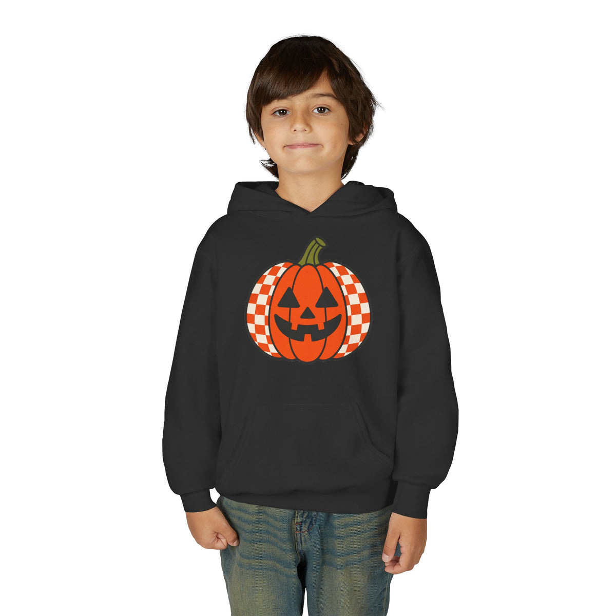 Youth Jack-o-lantern hoodie