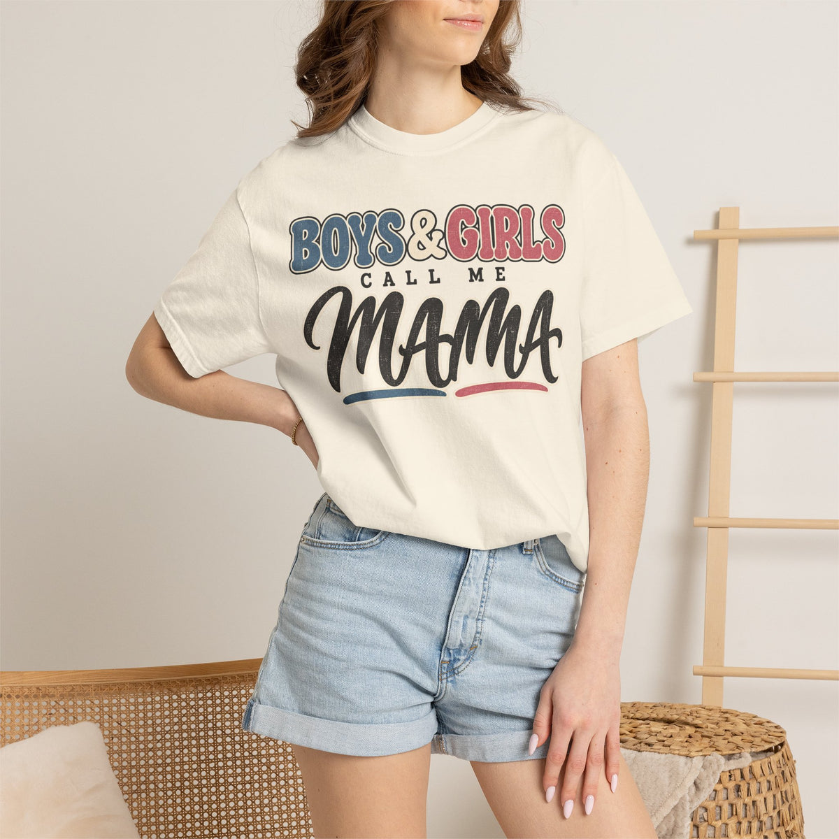 Boys and girls mama Tee