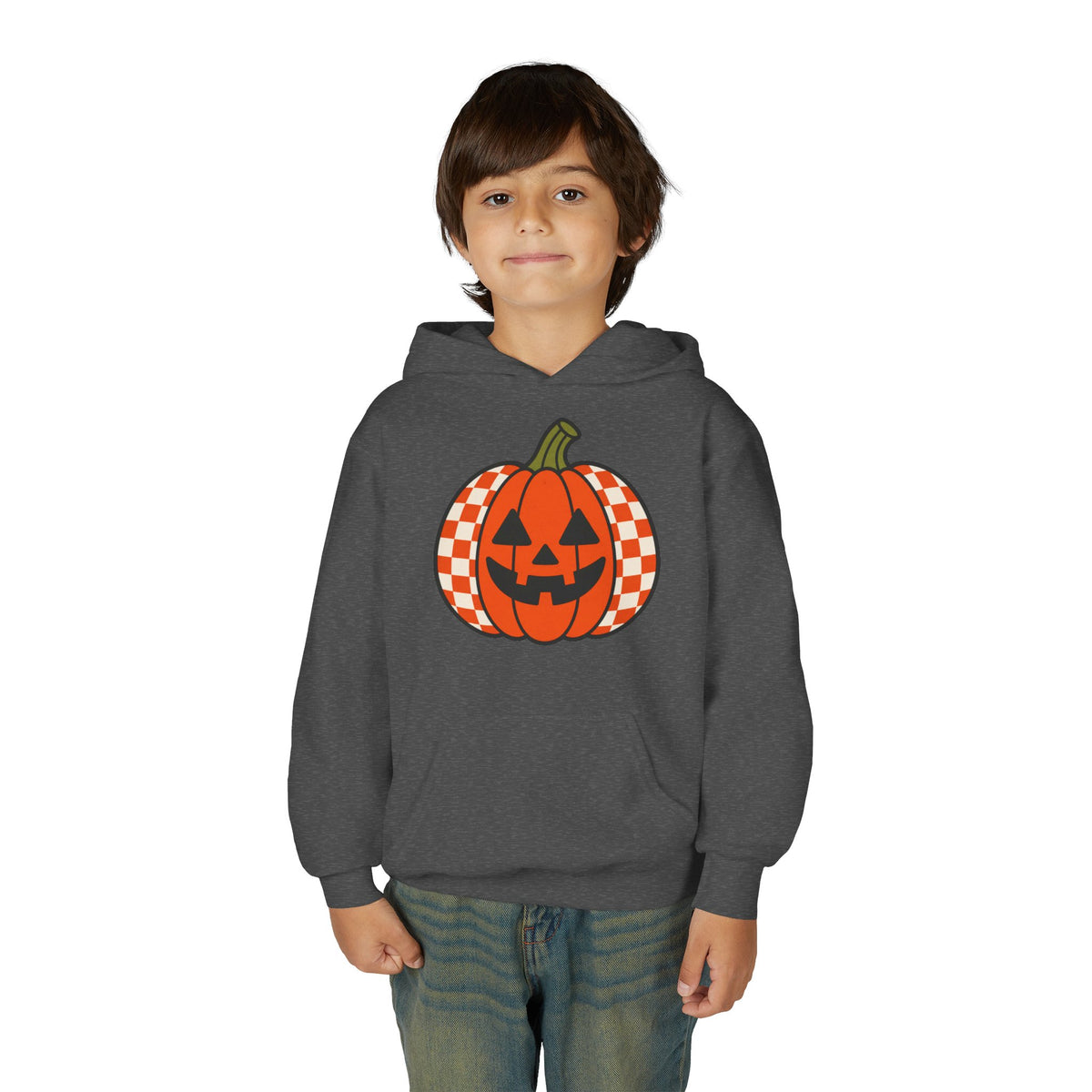 Youth Jack-o-lantern hoodie