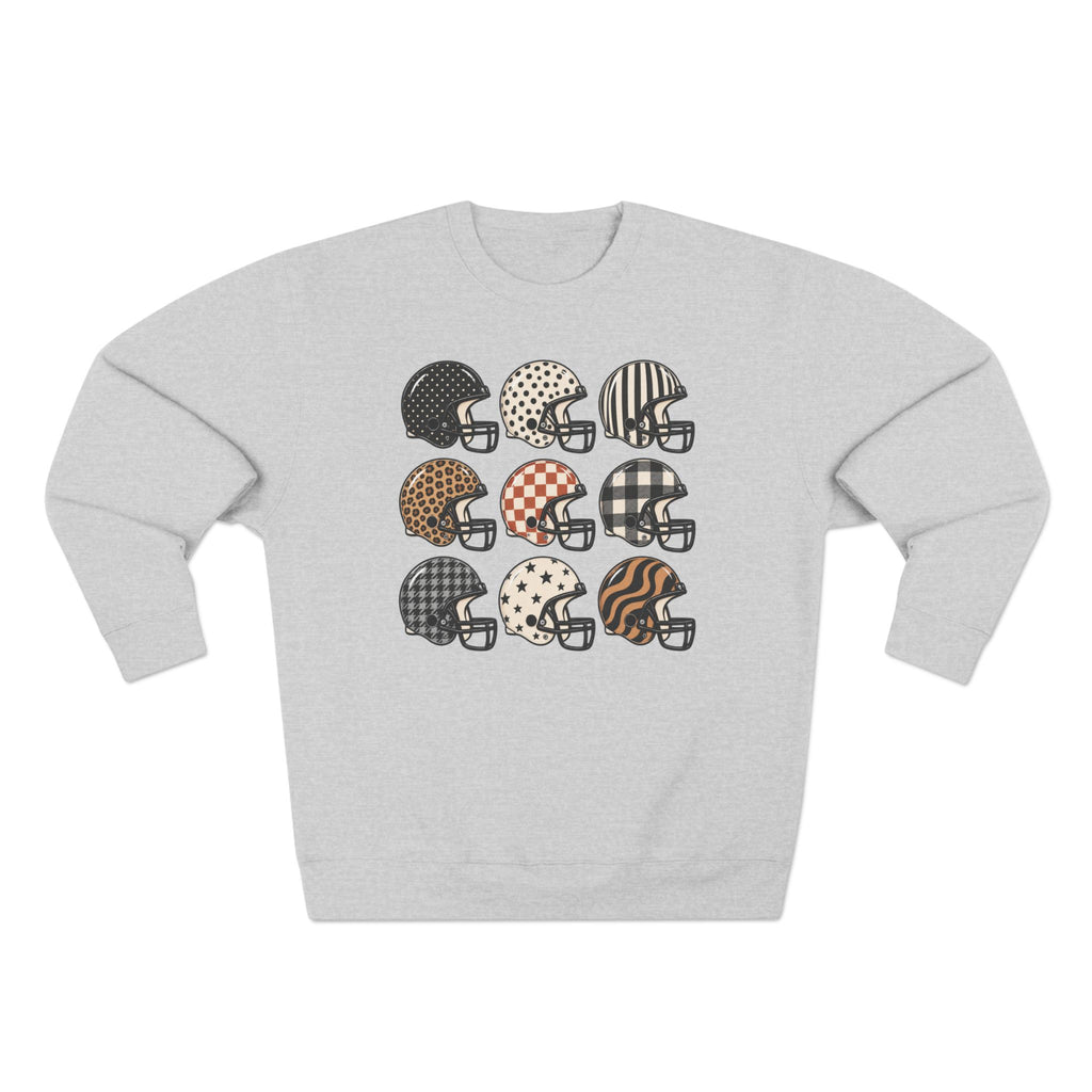 Football Helmet Crewneck