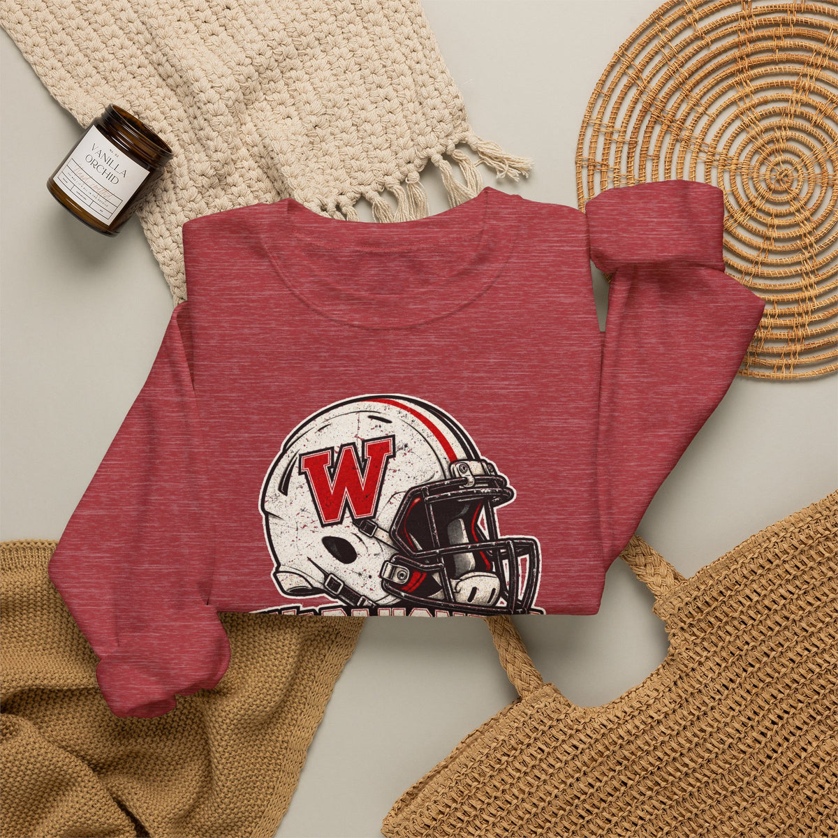Wapak helmet crewneck