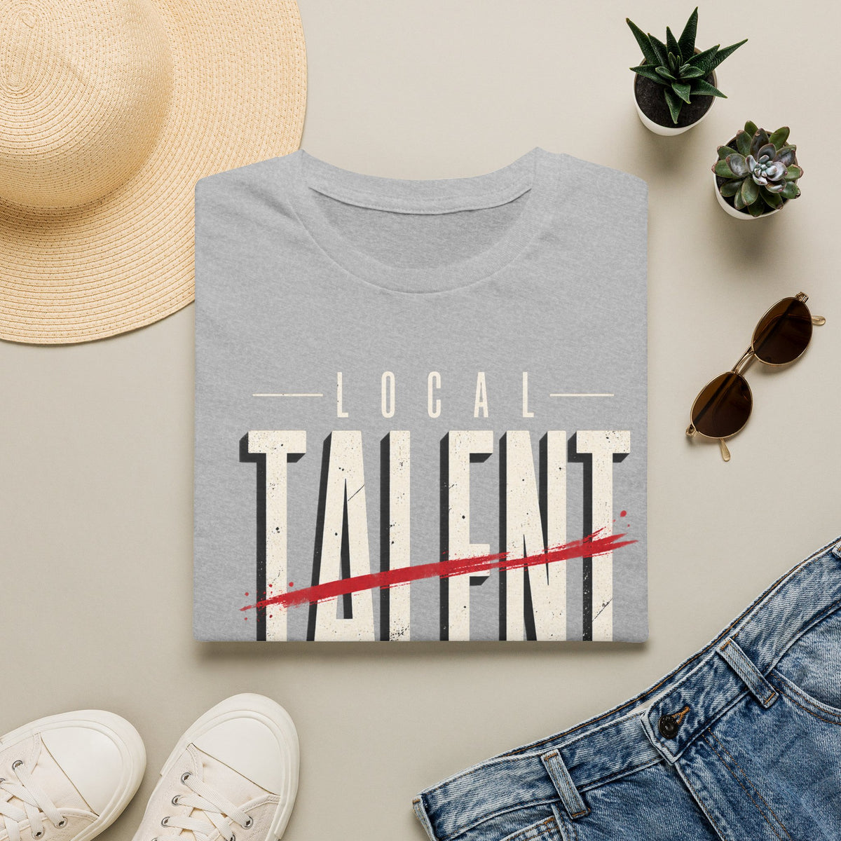 Local talent tee