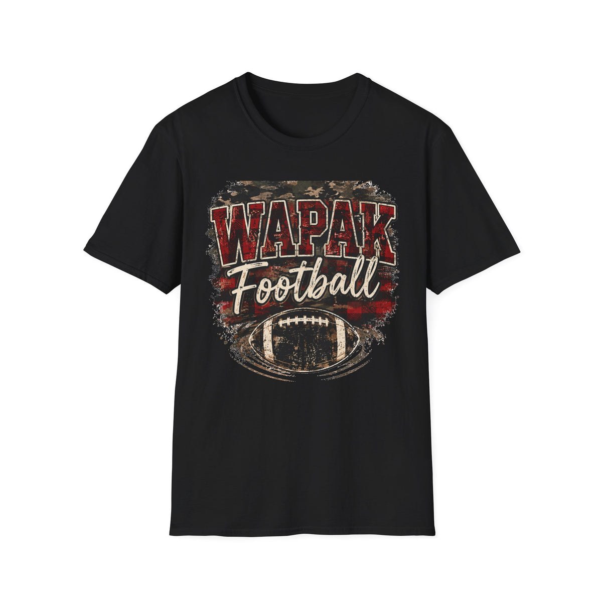 Wapak football tee