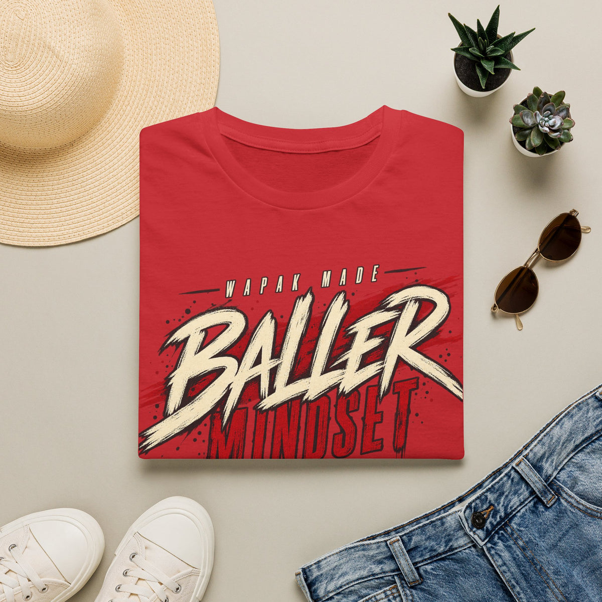 Wapak made baller mindset tee