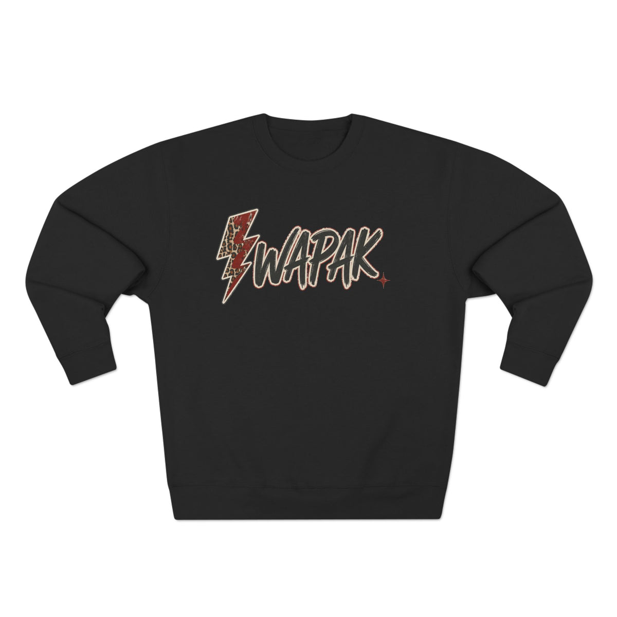 Wapak Lightning Bolt Crewneck