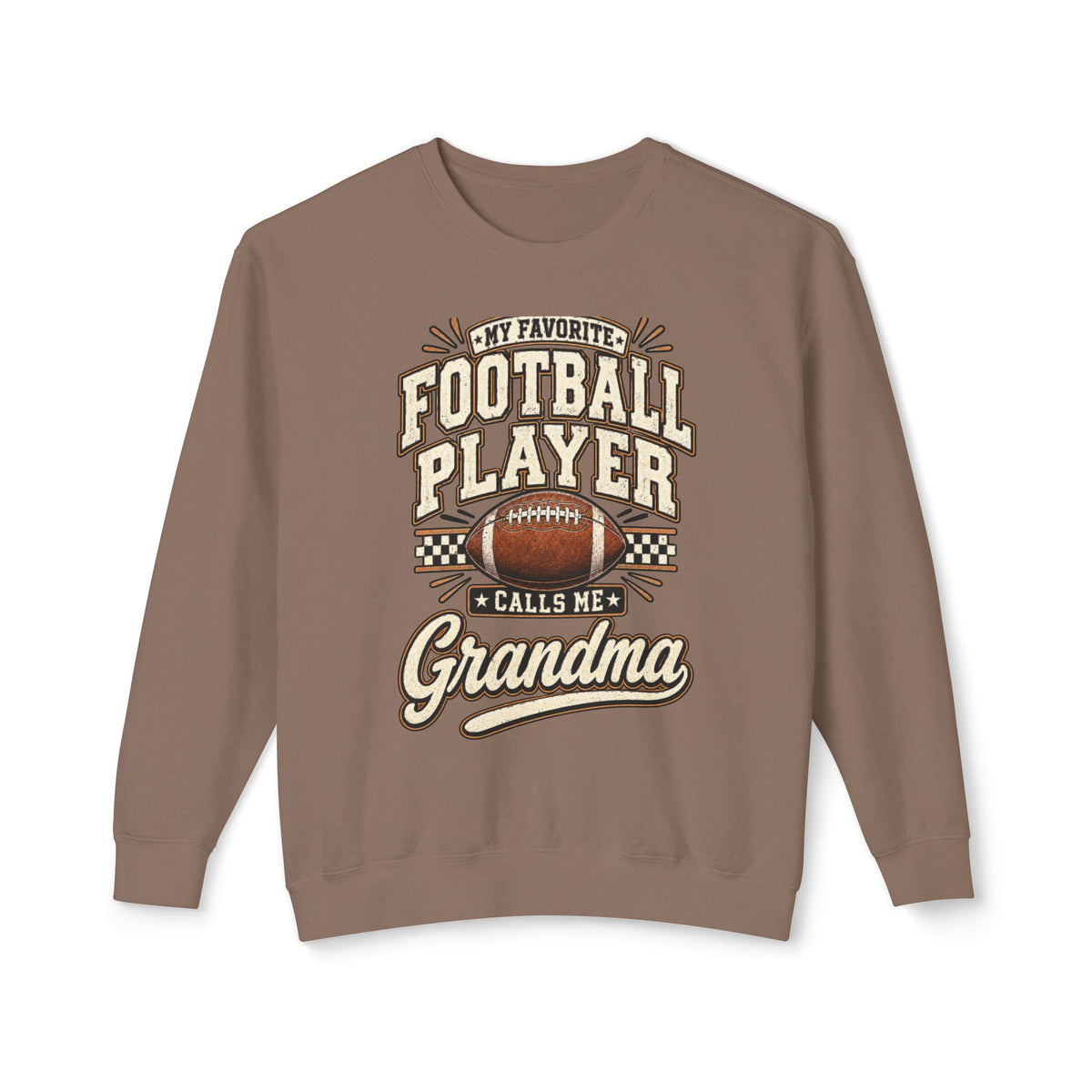 Football Player Grandma Crewneck