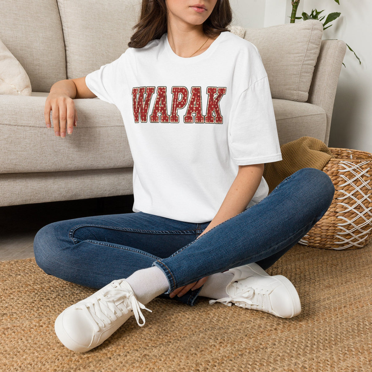 Wapak pokadot tee