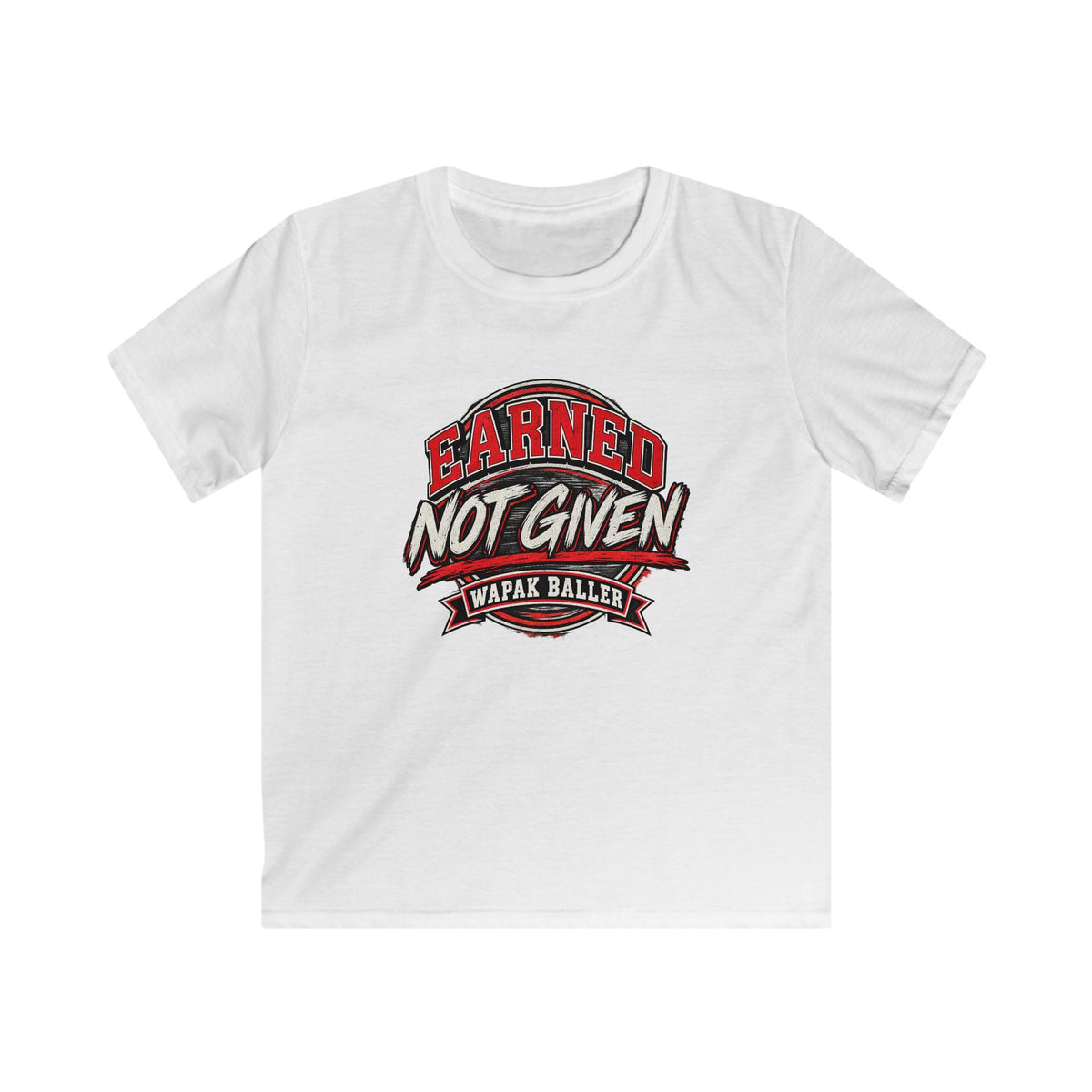 Earned not give tee youth