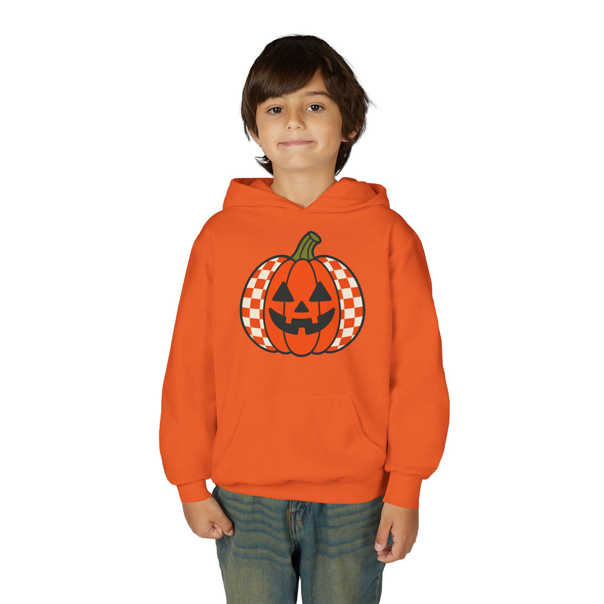 Youth Jack-o-lantern hoodie