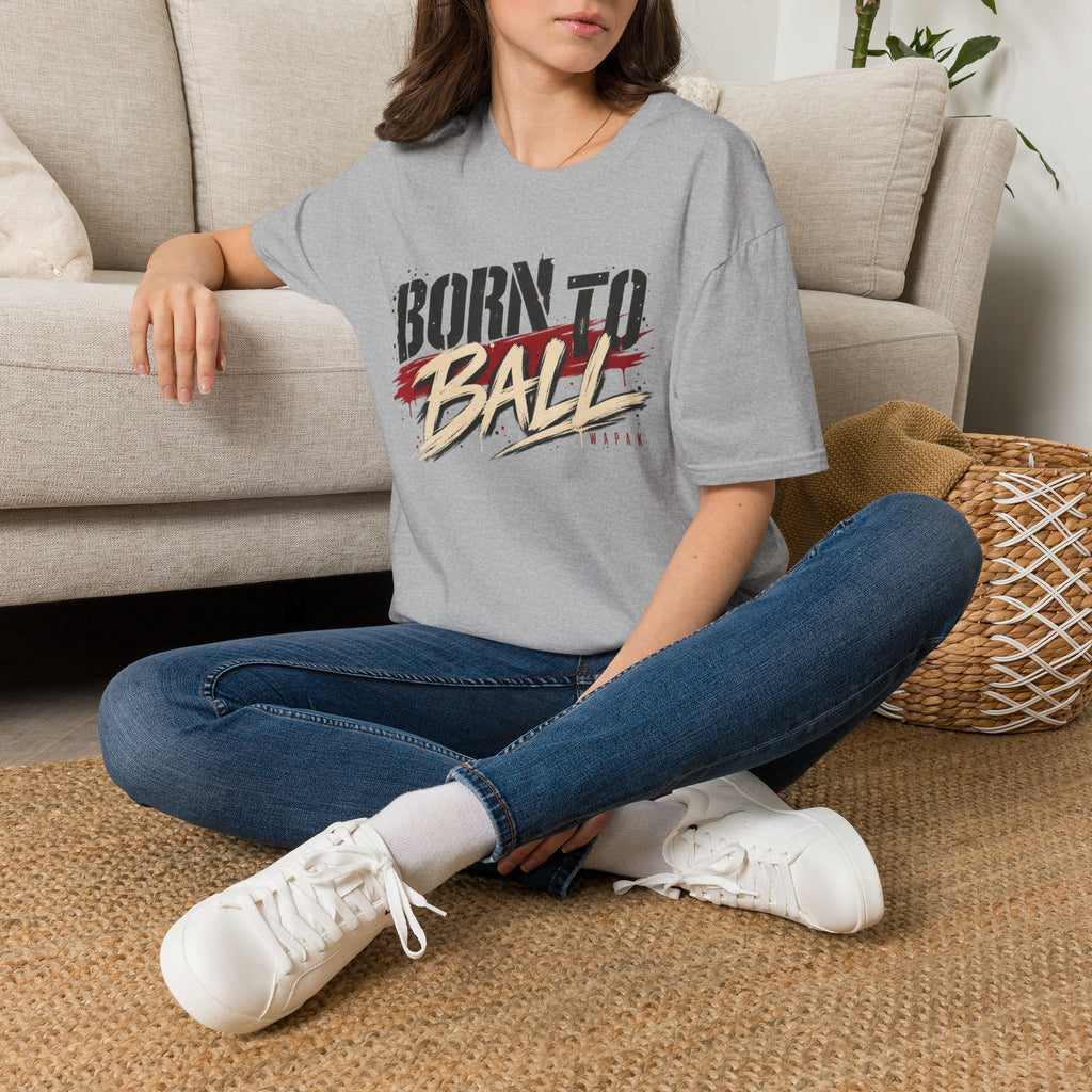 Born to ball tee