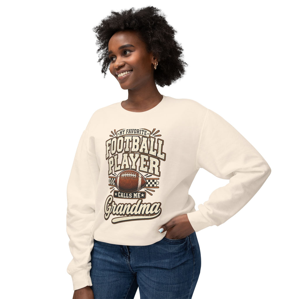 Football Player Grandma Crewneck