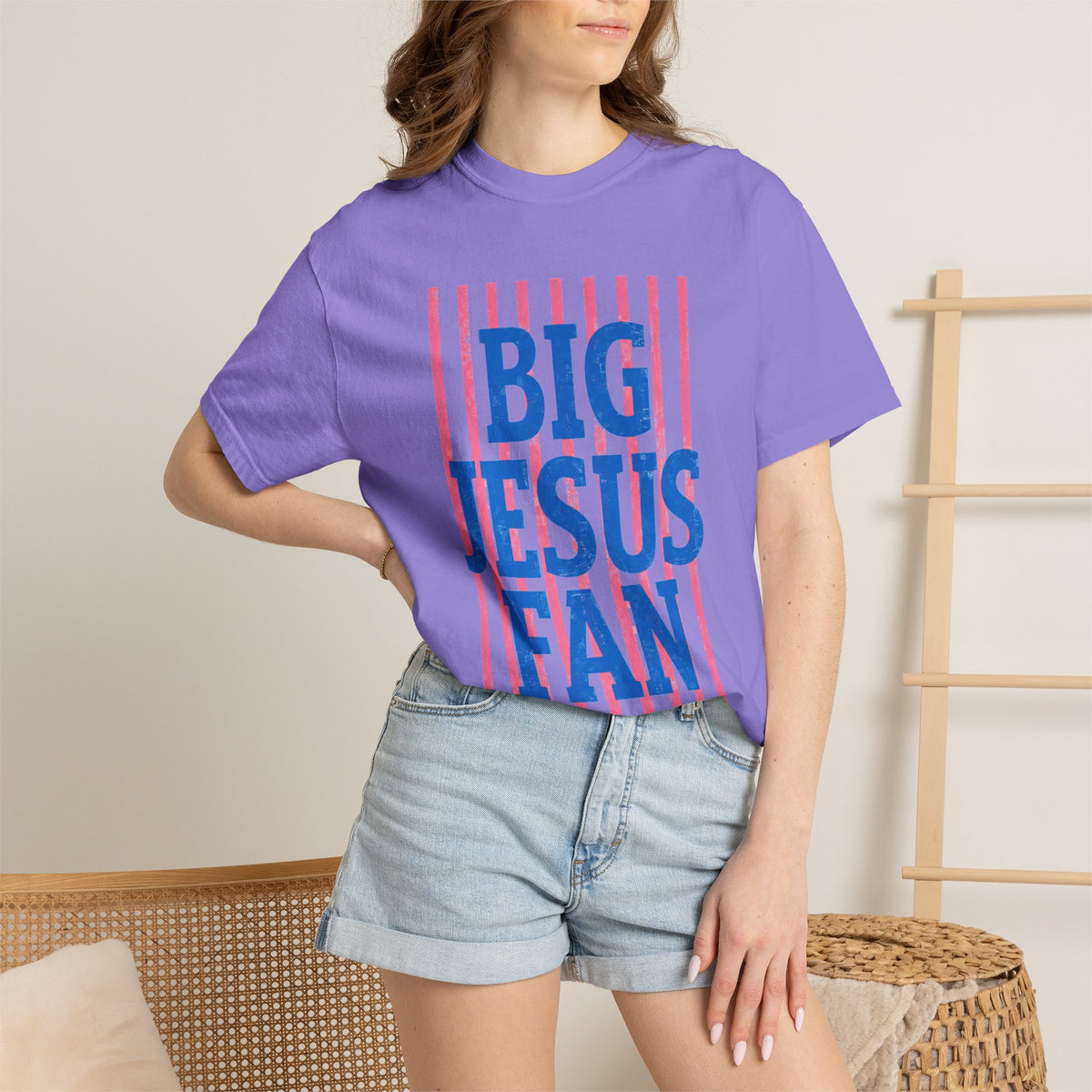 Big Jesus Fan Tee