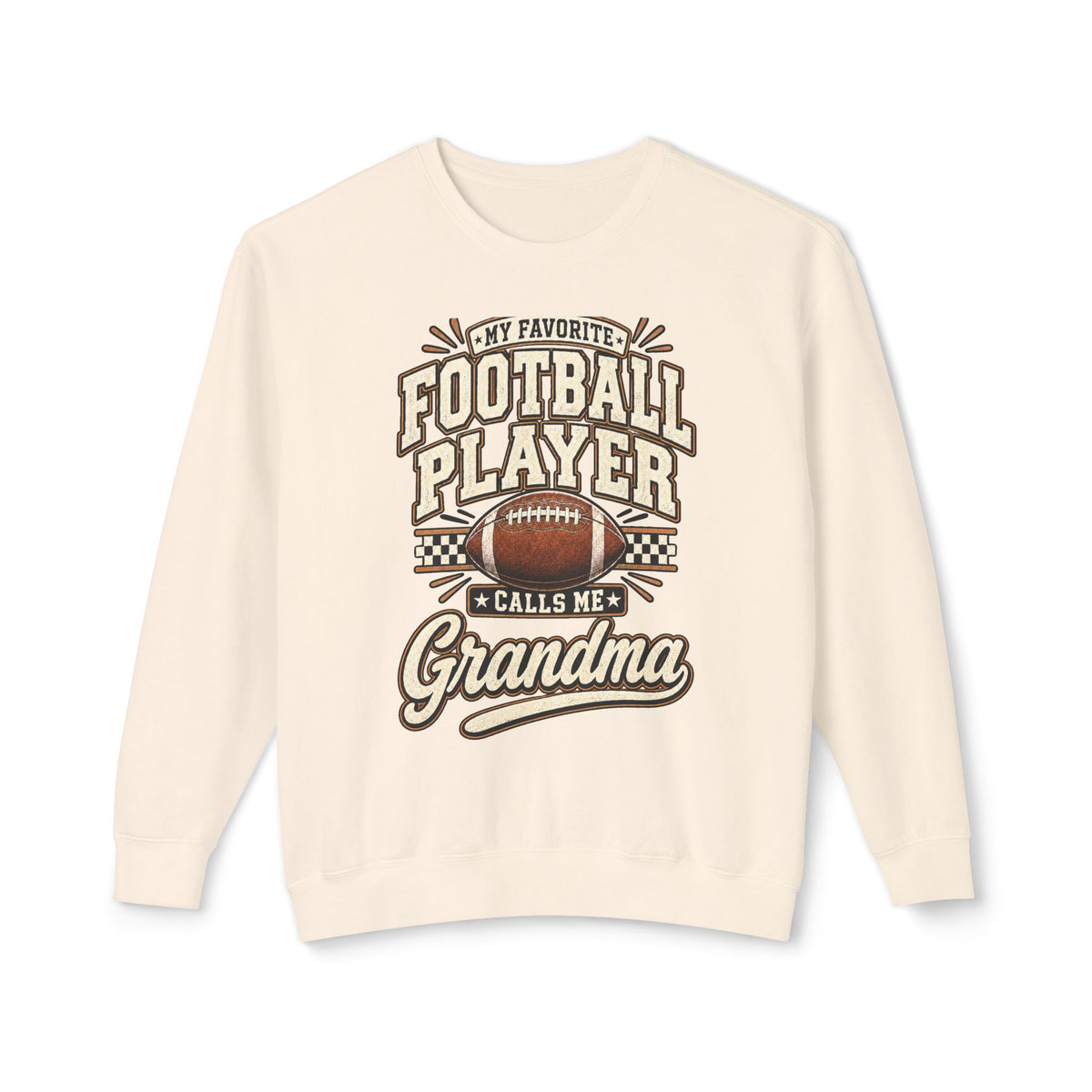 Football Player Grandma Crewneck