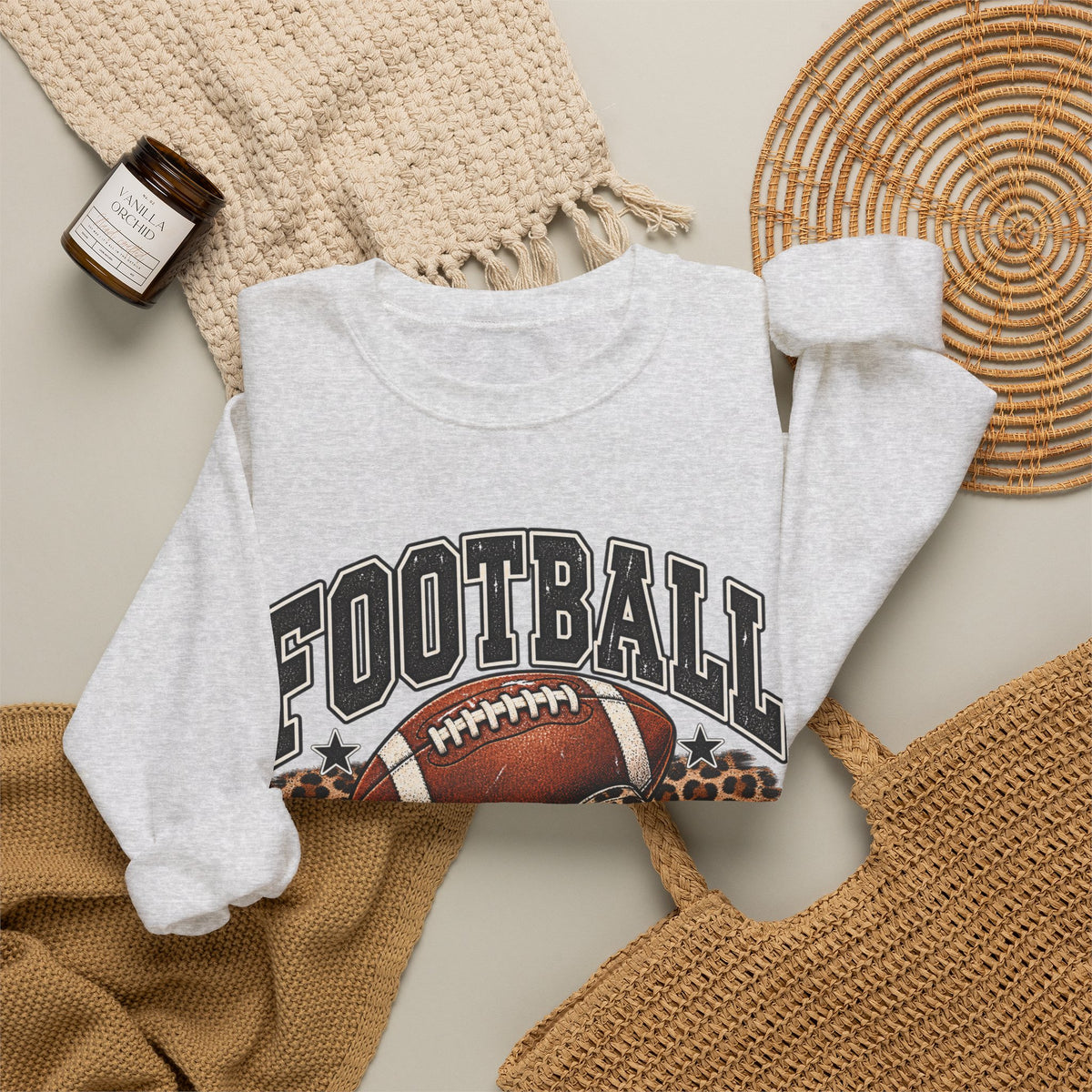 Football mom crewneck