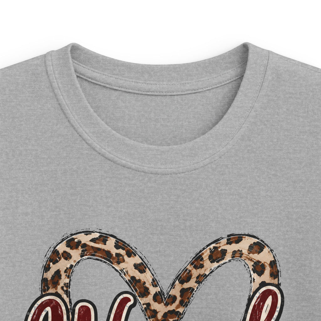 Youth girls wapak heart tee