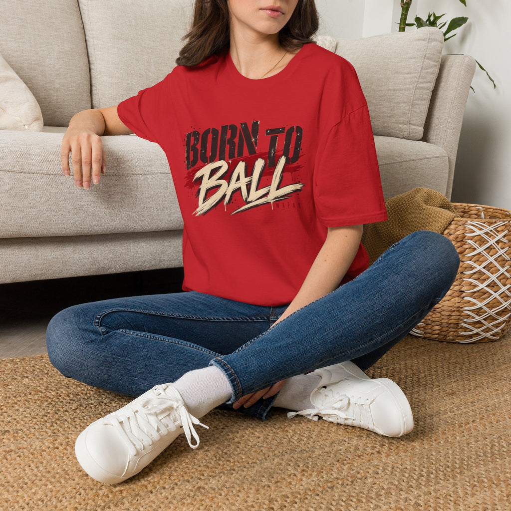 Born to ball tee