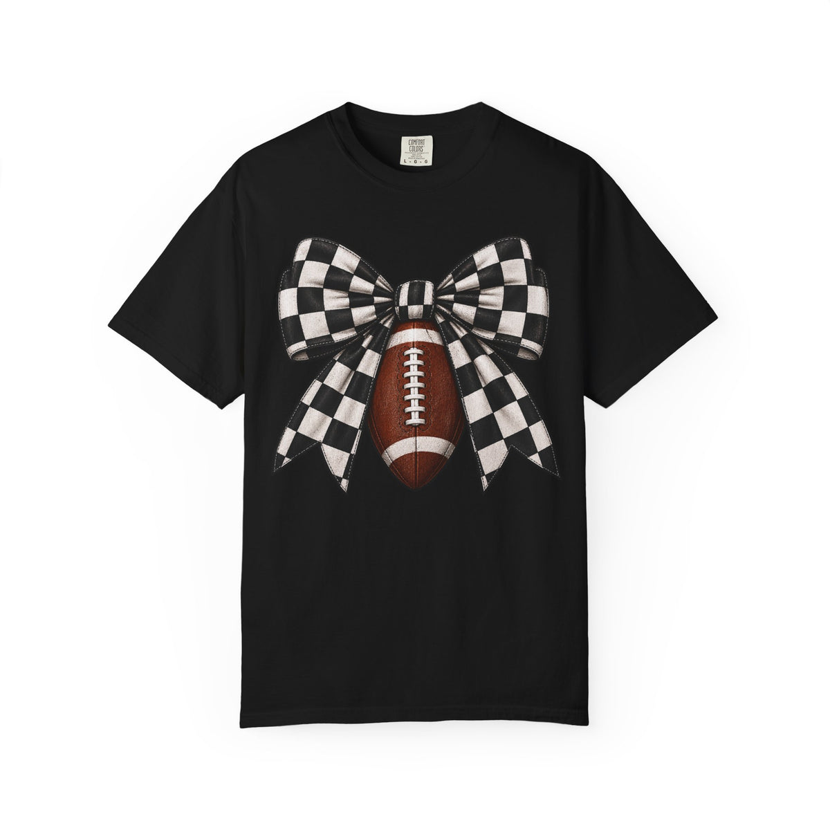 Woman’s Football Bow Tee