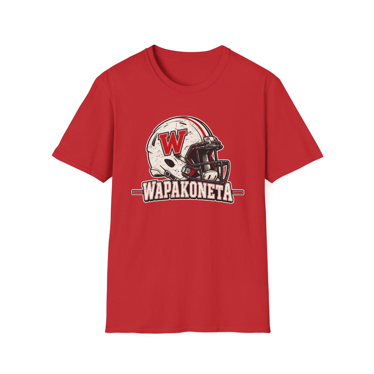 Wapak football tee