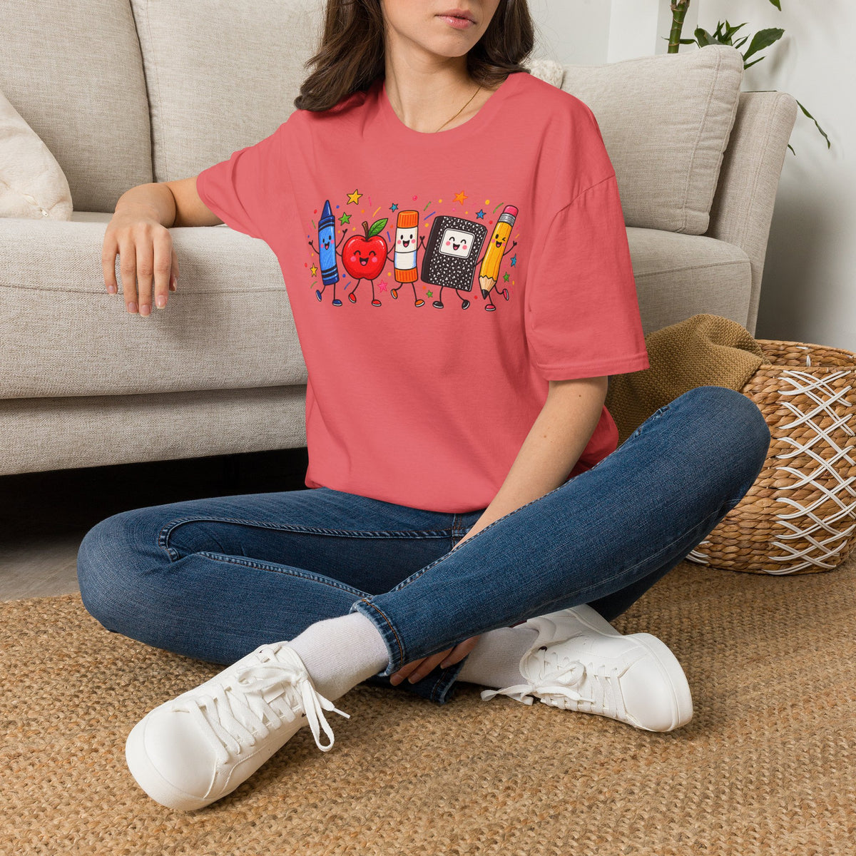 School graphic tee