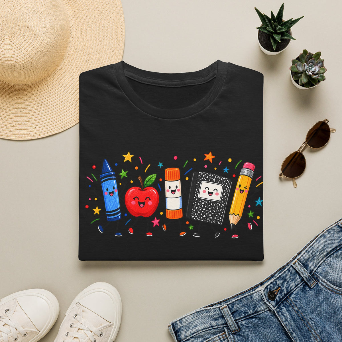 School graphic tee