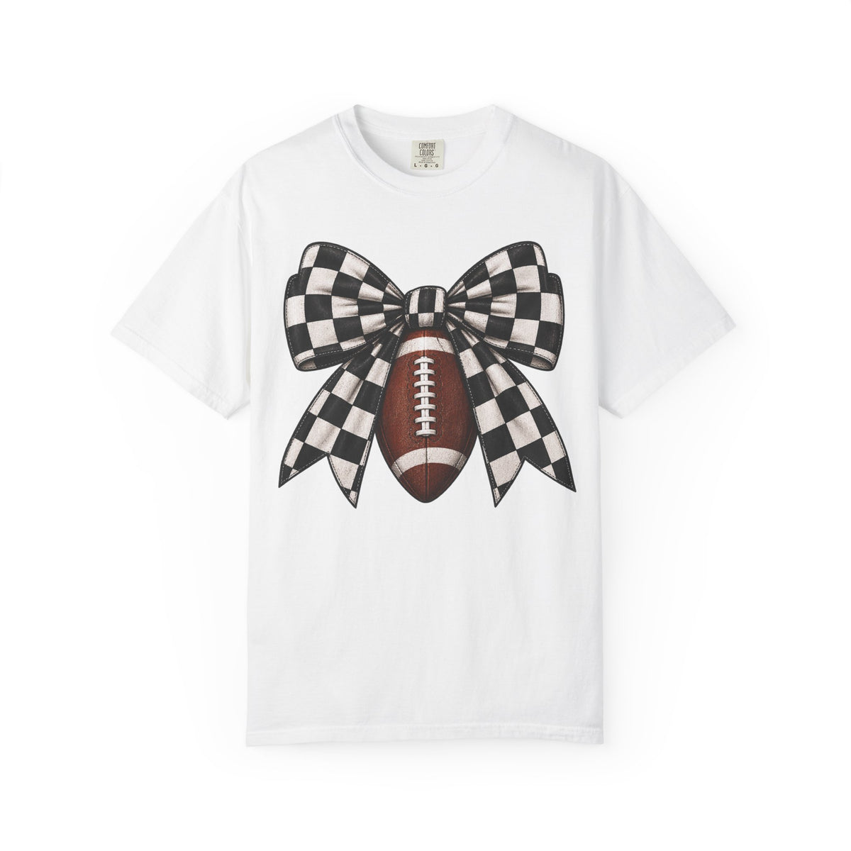 Woman’s Football Bow Tee