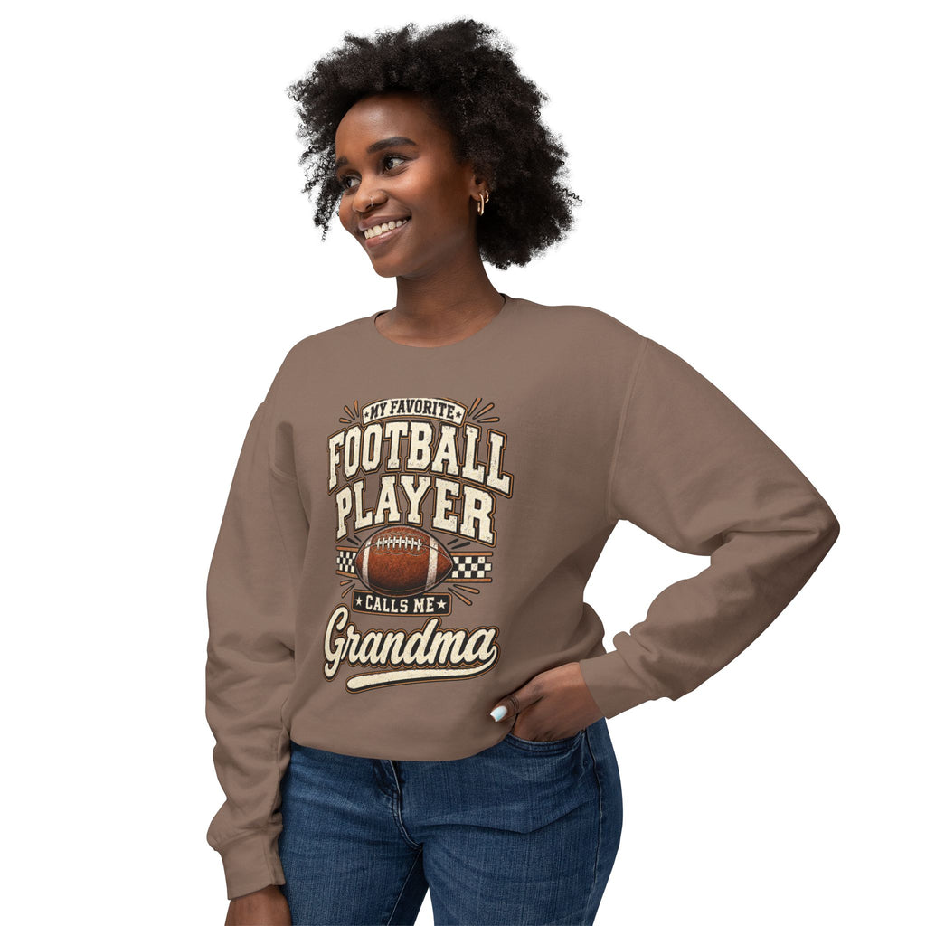 Football Player Grandma Crewneck
