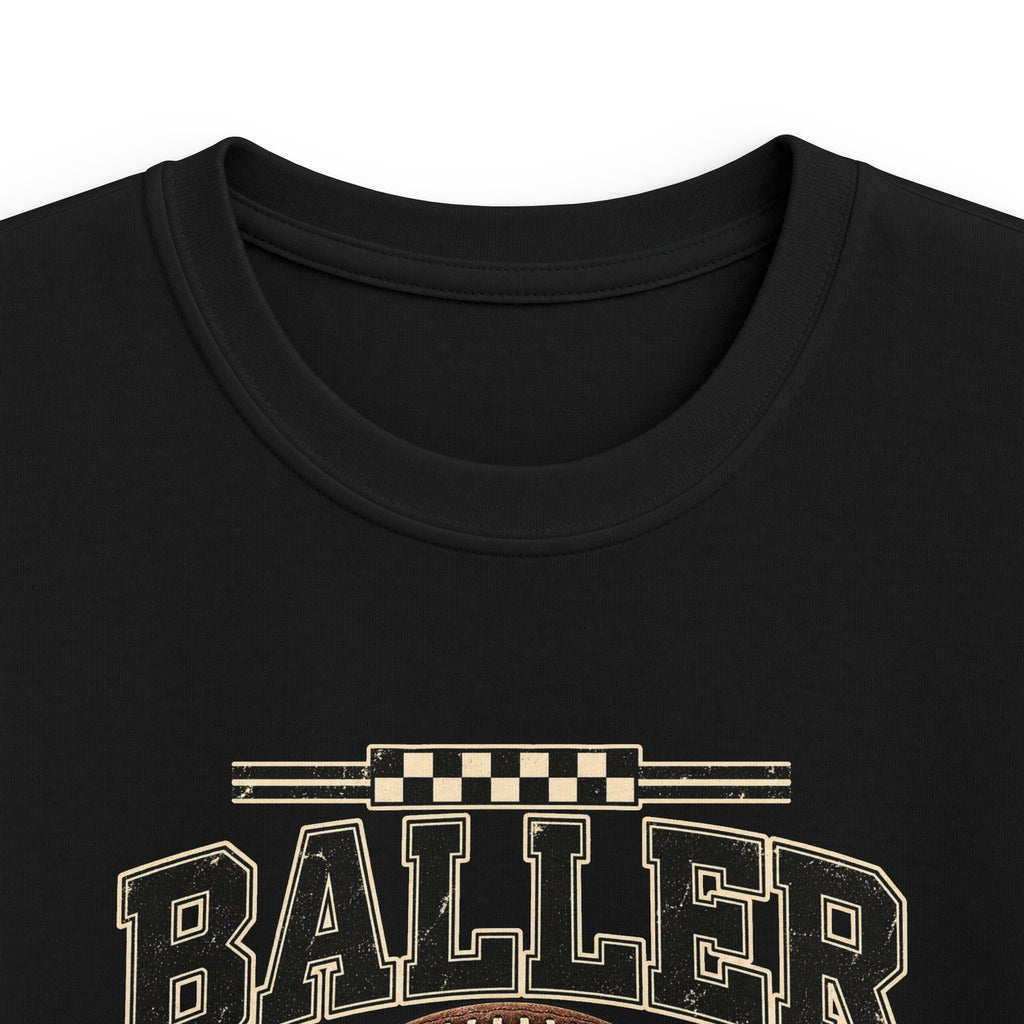 Youth baller football tee