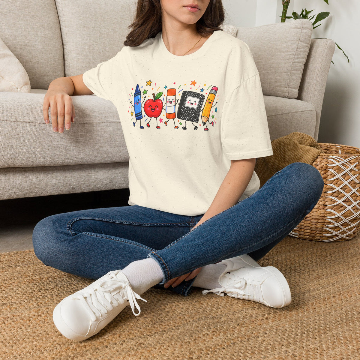 School graphic tee