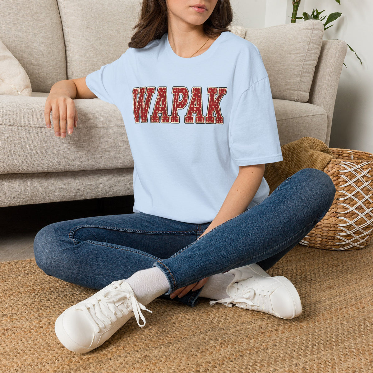 Wapak pokadot tee