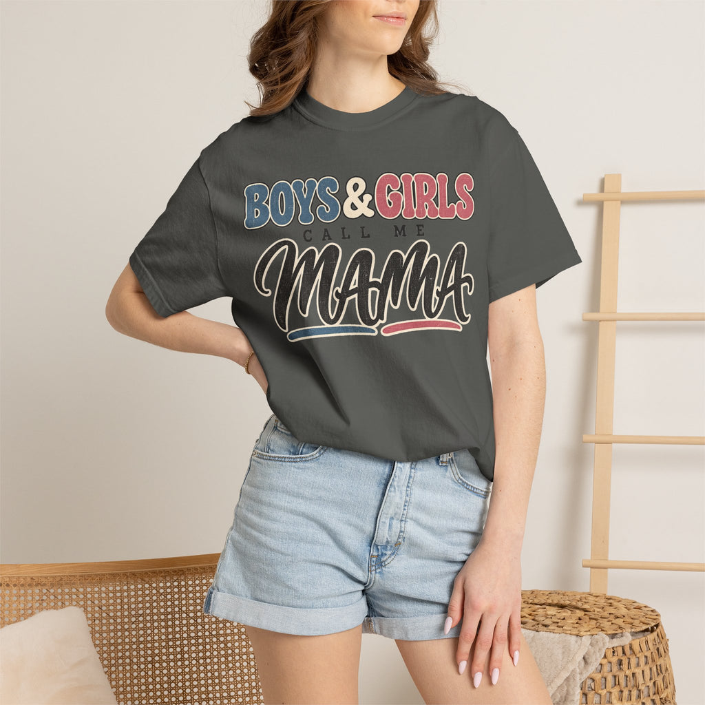 Boys and girls mama Tee