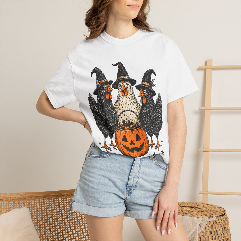 Chicken Trick or Treat Tee