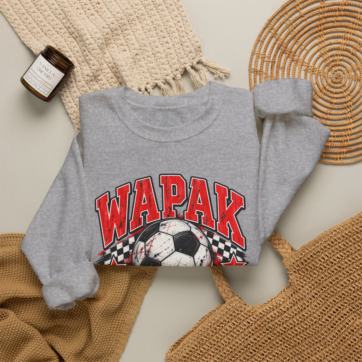 Wapak soccer Crewneck Sweatshirt