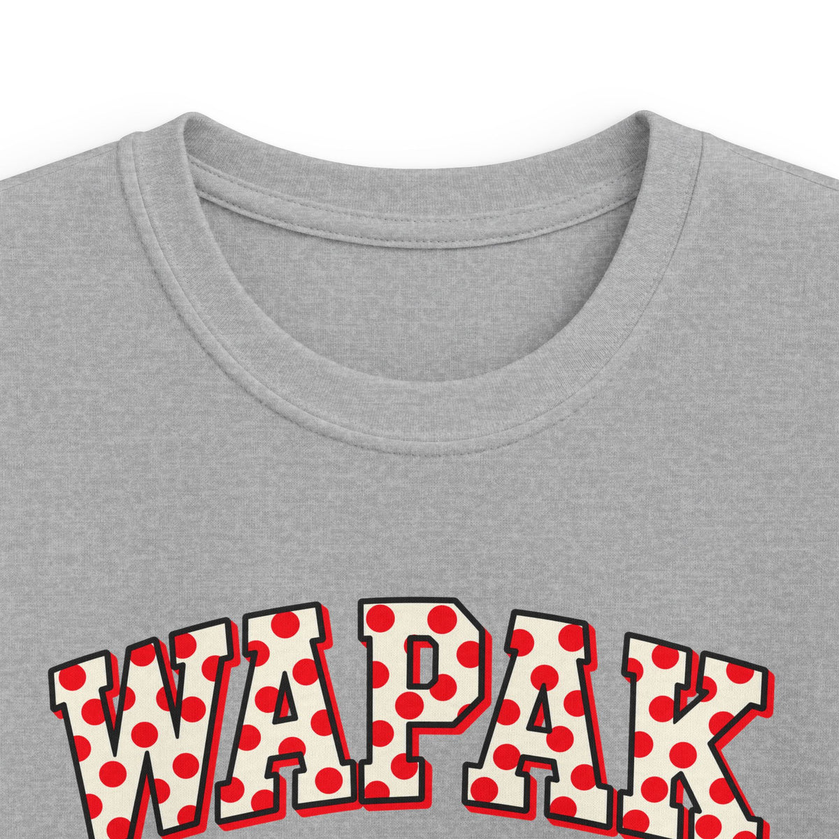 Youth wapak poka dot tee