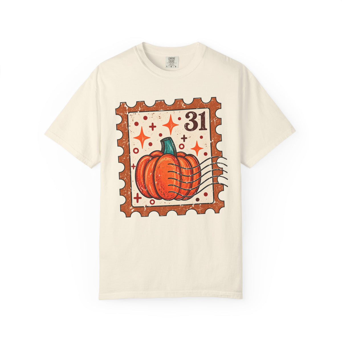 Pumpkin stamp T-shirt