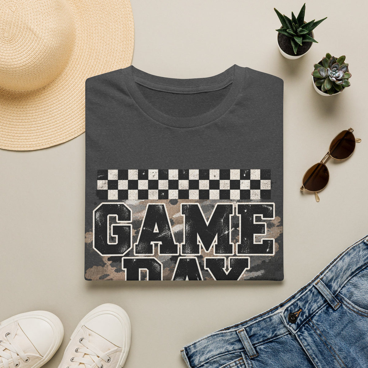 Game day camo tee