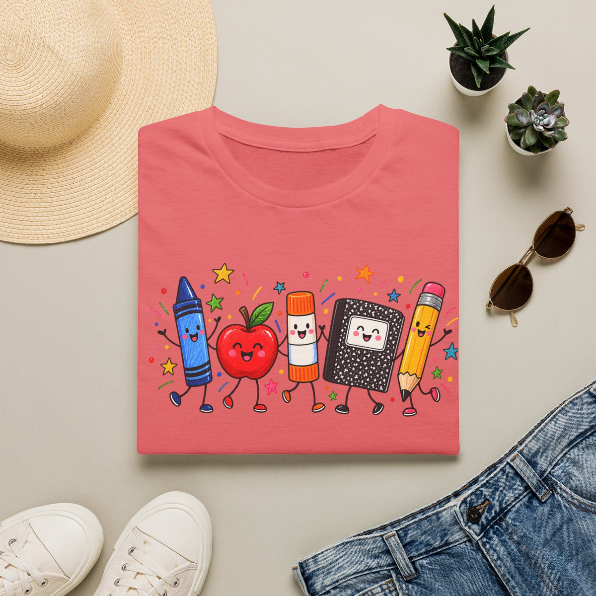 School graphic tee