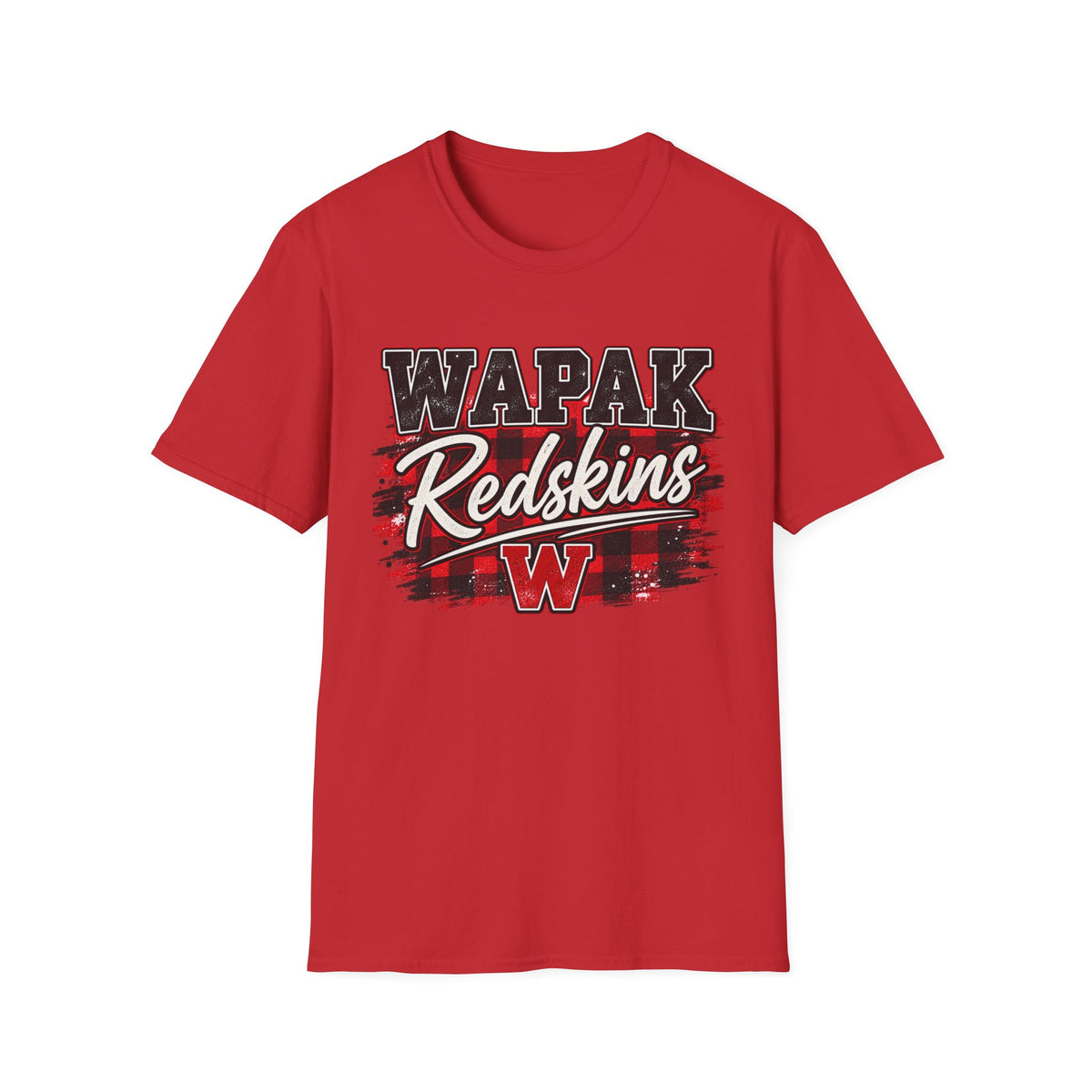 Wapak Redskins T-Shirt — Vintage School Spirit Tee