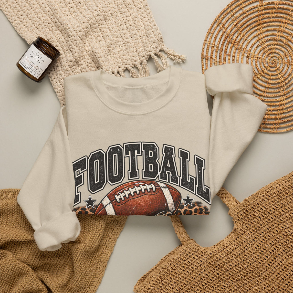 Football mom crewneck