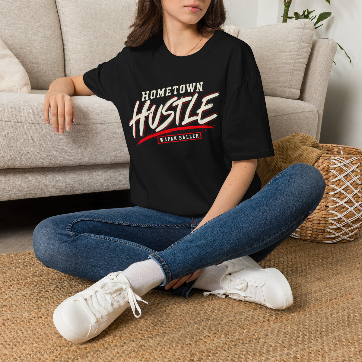 Hometown hustle tee