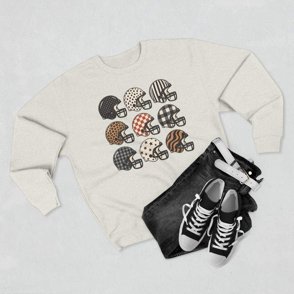 Football Helmet Crewneck
