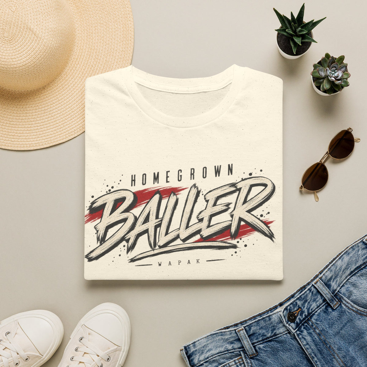 Homegrown baller tee