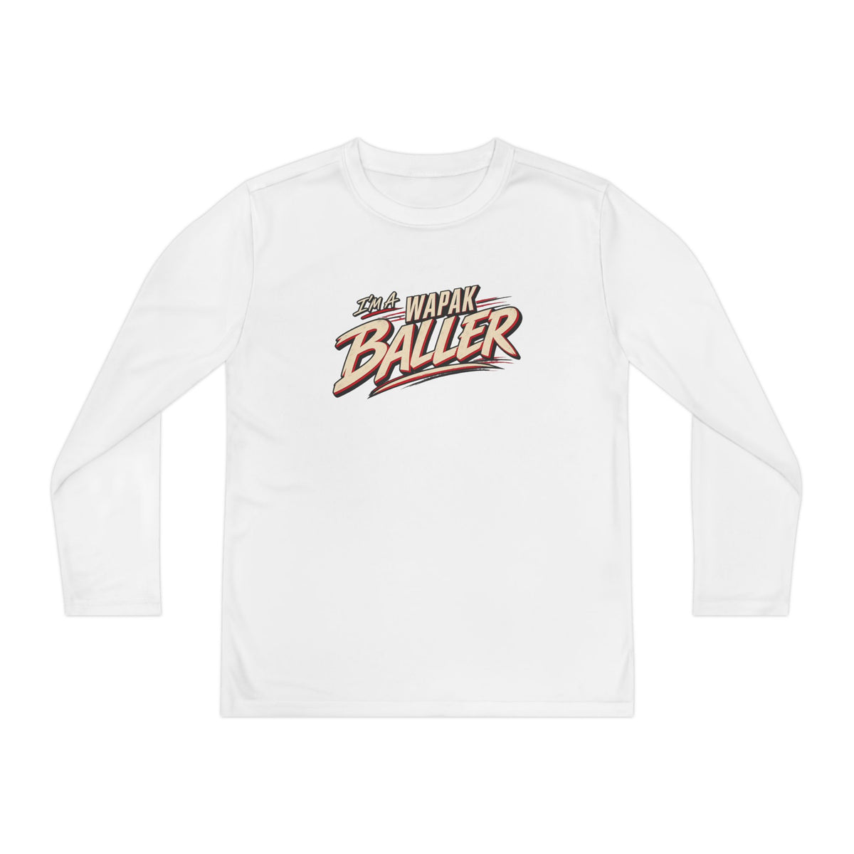 Youth wapak baller long sleeve tee
