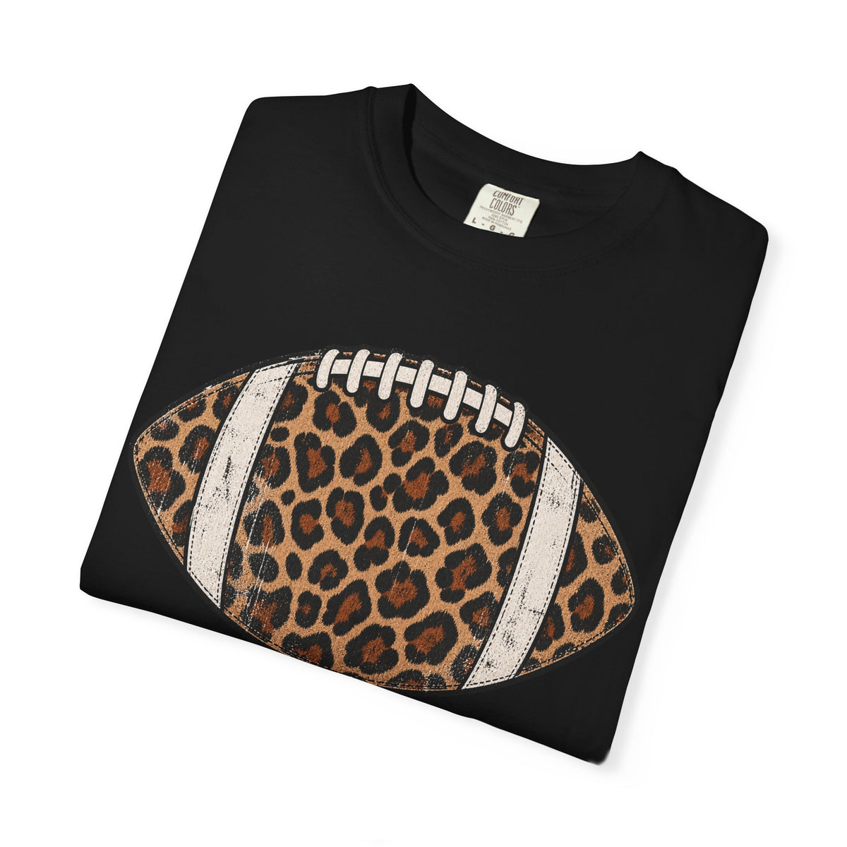 Cheetah Print Football Tee