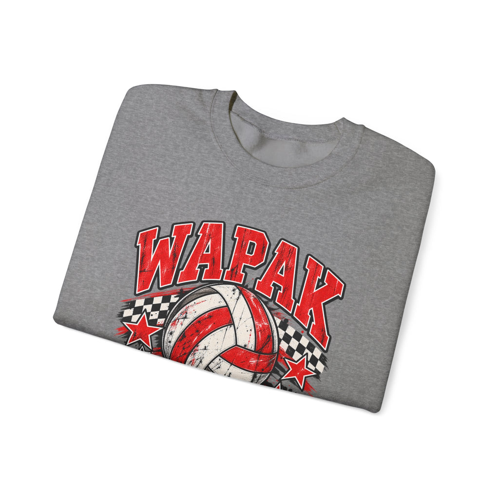 Wapak volleyball Crewneck Sweatshirt